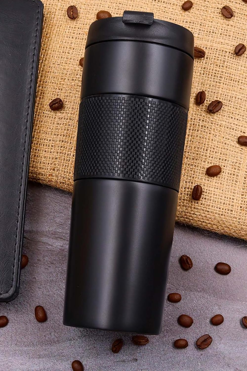 French Press Özellikli 450ML Çelik Termos