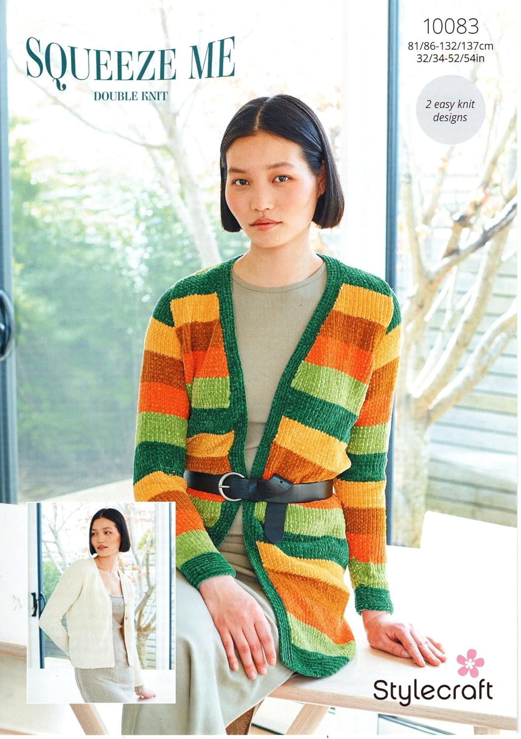 Stylecraft DK Knitting Pattern - 10083 Ladies Cardigans (Easy Knit Designs)