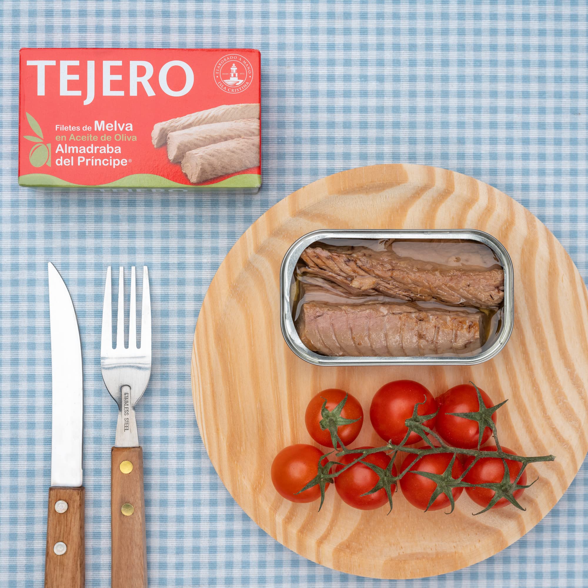 Tejero Conserva de pescado Melva en Aceite de Oliva 5 Latas 120 g