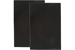 Highball & Chaser Bar Mat 18 x 12, Thick, Durable, and Stylish Bar Mat