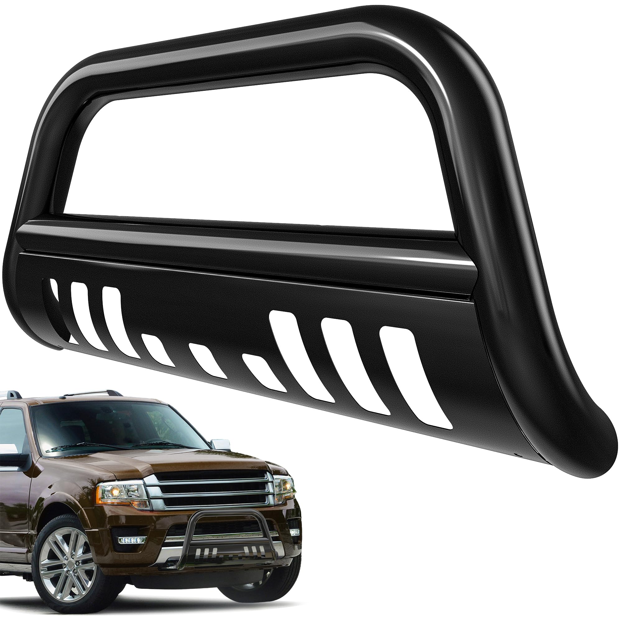 AUTOSAVER88 Bull Bar Compatible for Ford 2004-2023 F150 F-150