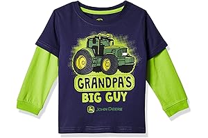 John Deere Kids Clothes: Baby Boys' 2 for Tee-Blue