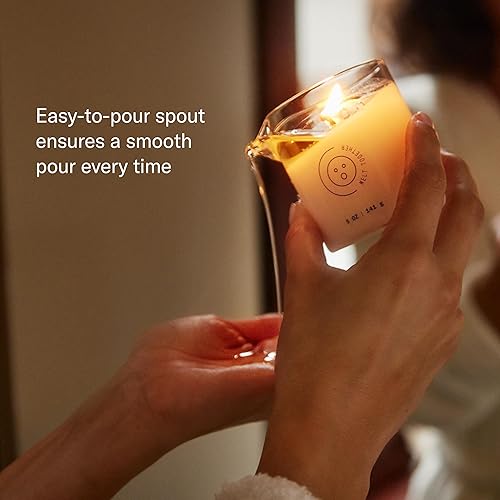 Miniatura 5 de Dame Products Vela de aceite de masaje, a base de plantas con kava kava, hidratante y relajante, benjuí, madera de guayaco y sándalo