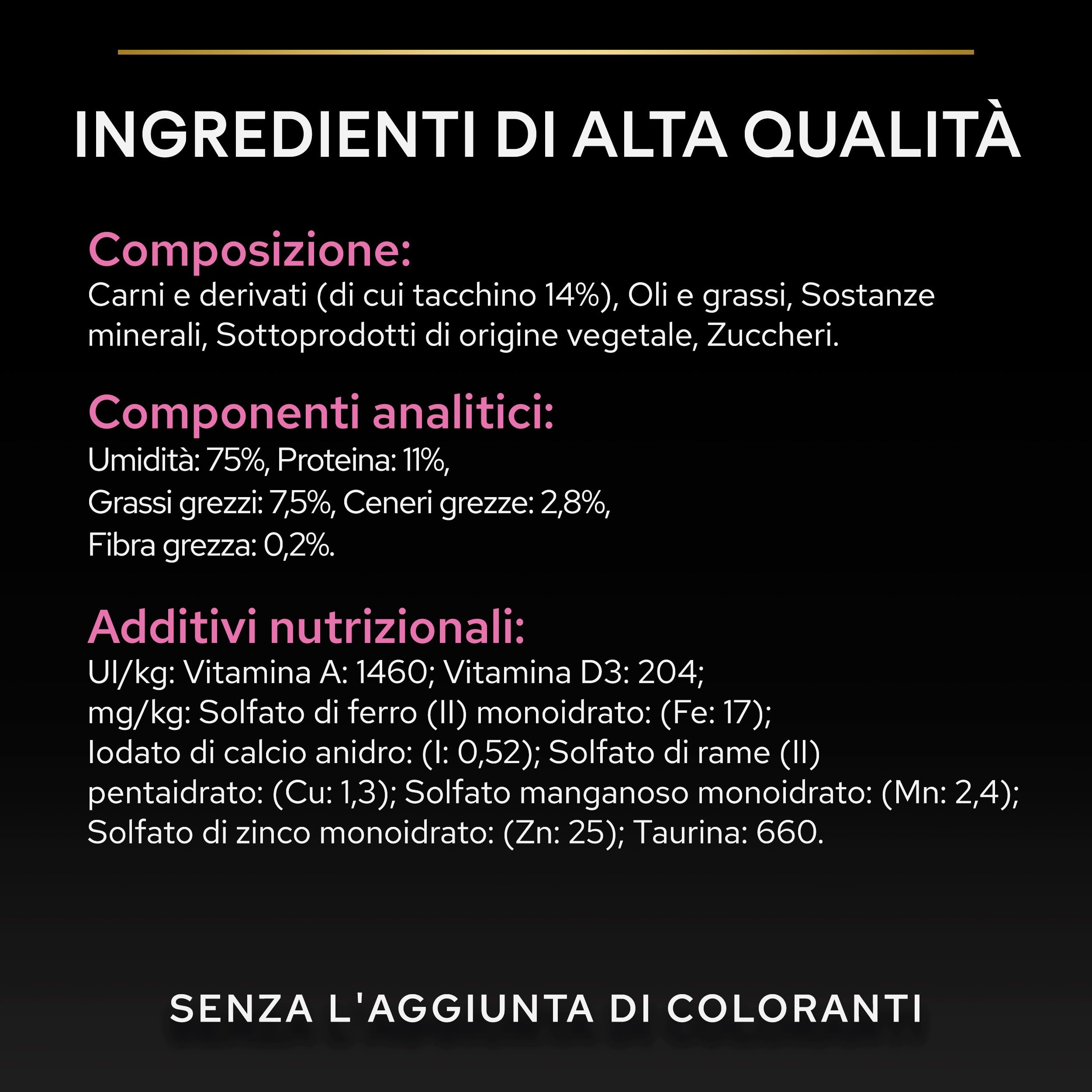 Purina Pro Plan Comida Húmeda para Gato Adulto Delicate Mousse Rico en Pavo, 24 latas de 85 g
