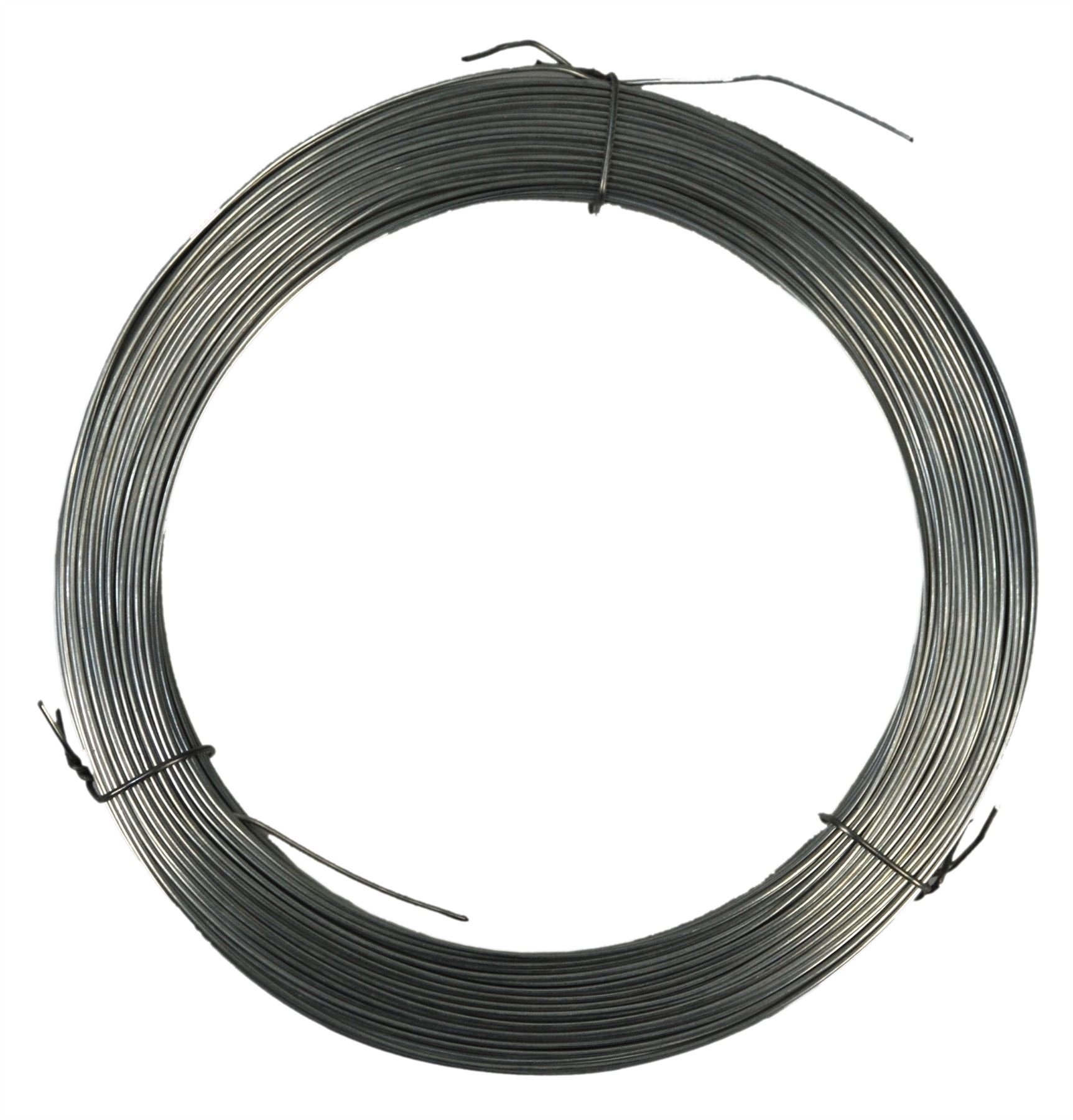 CrazyGadget® Heavy Duty Weather Resistant Outdoor Multi-Purpose Galvanised Metal Steel Home, Garden Fence Wire Roll (2mmx20m)