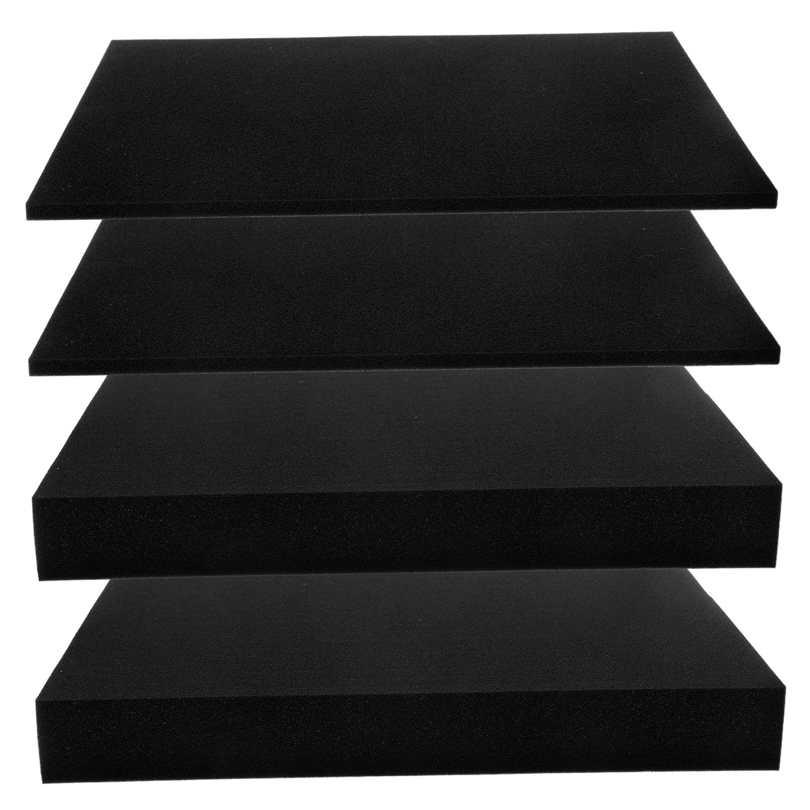Insert en Mousse à Déchirer Noir 4 Pièces pour Emballage