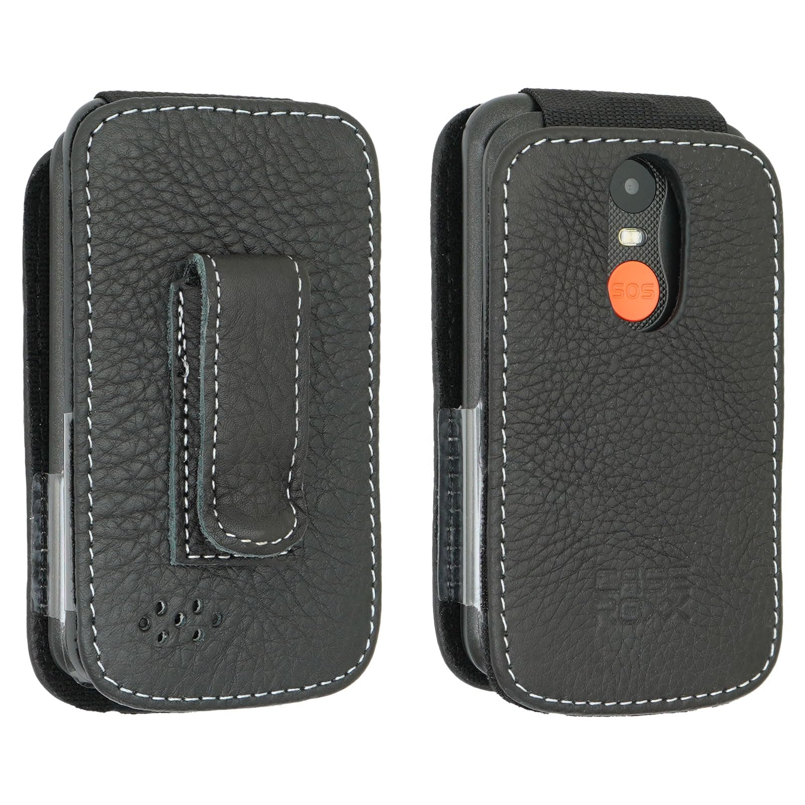 CASEROXX BORSA IN Pelle Con Clip Da Cintura Gigaset A415 / A415A Da