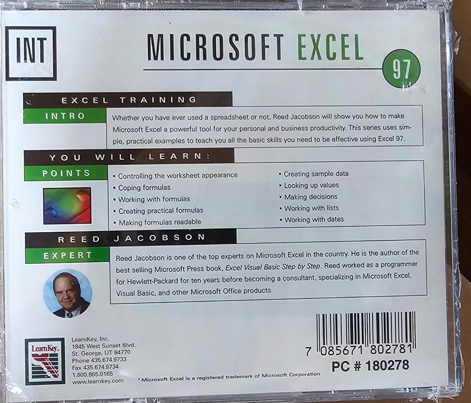 Microsoft Excel 97 for Windows
