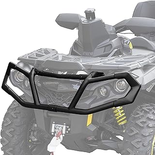 KATIMOTO Front Bumper for Can Am Outlander 2012-2022, Front Bumper Bar Heavy-Duty Steel Tube Protector for Can-Am Outlander 450 500 570 650 800 850 1000 MAX 2012-2022 Accessories