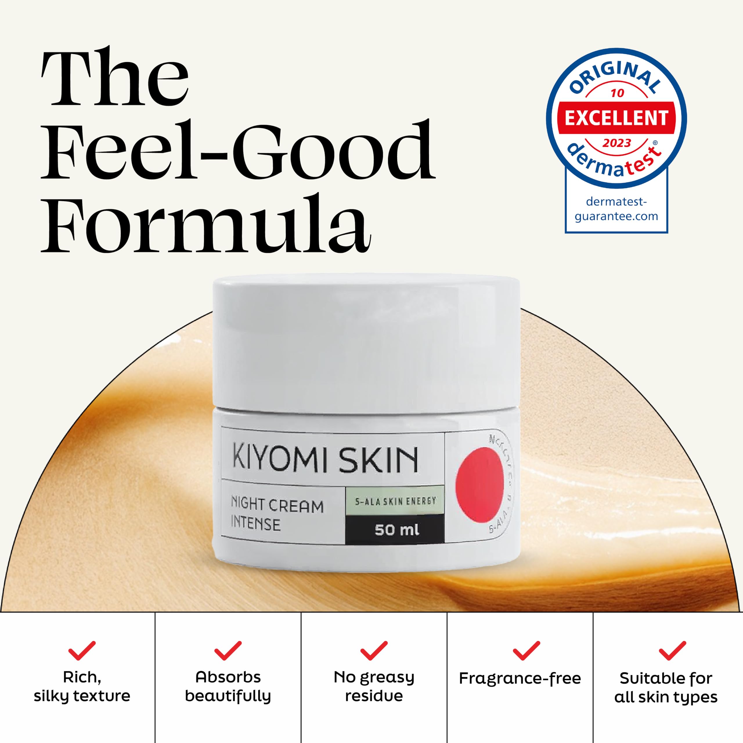 Amazon.com: Kiyomi Skin Night Cream Intense - Overnight Face Cream