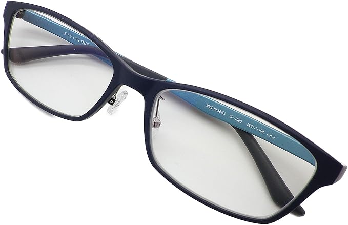 Amazon 大きいサイズ ブルーライトカット 伊達眼鏡おしゃれ かっこいい Uvカット 超弾力 Pc 1060 Nvm Lbl Xl ファッション眼鏡 通販