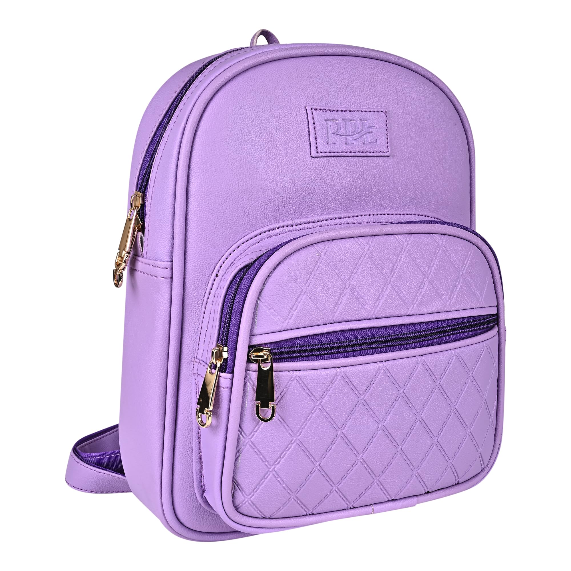 Pramadda Pure Luxury Vegan leather Gorgeous Compact Backpacks Handbags For Women | Stylish Office College School Bags Bagpack For Girls | Birthday Gift for Women | Corporate Gift (Camila : Lavender) (B0CVXQ4HWV) Amazon Price History, Amazon Price Tracker