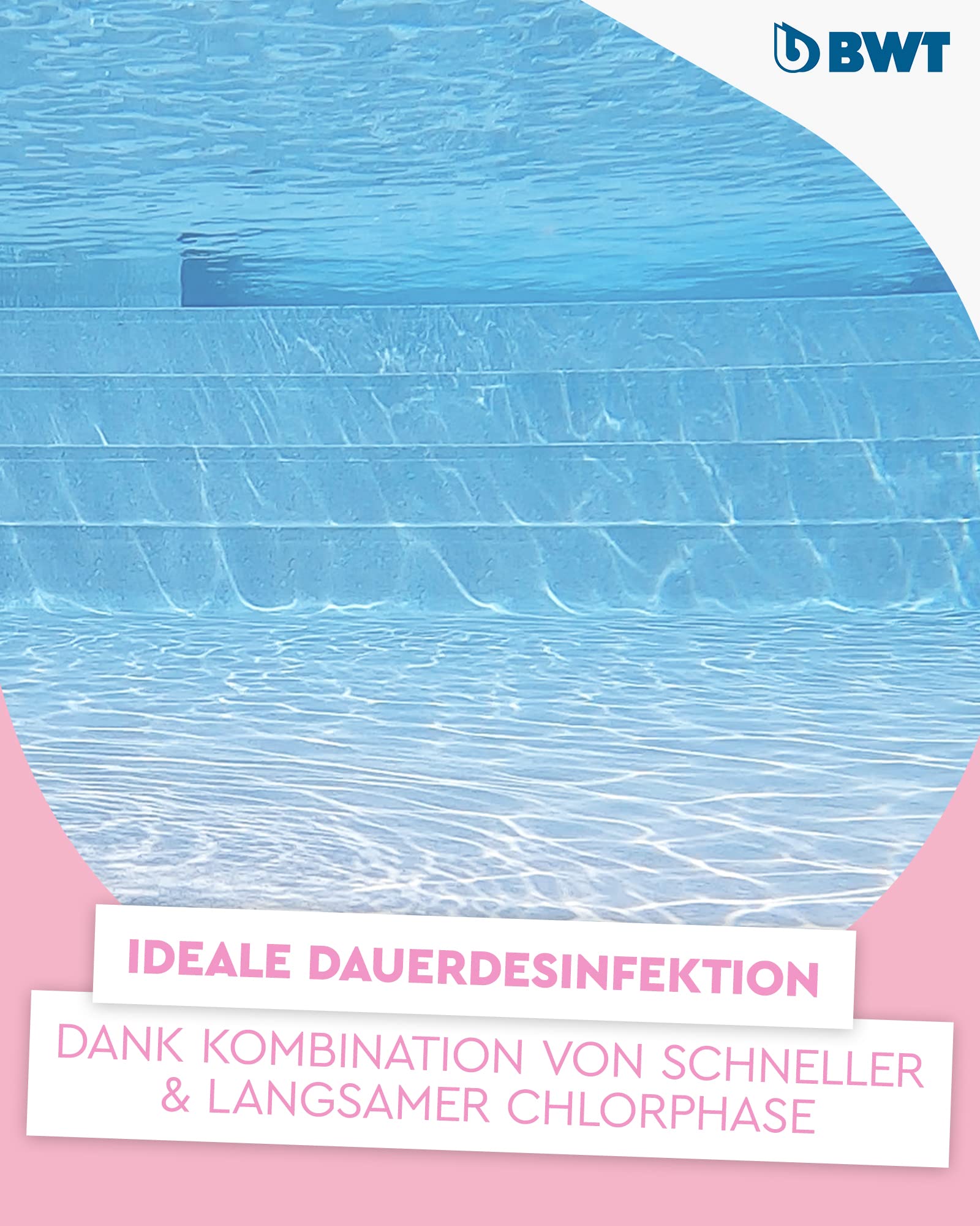 BWT Benamin Ultra Clear Poolpflege Tablette, 5er Pack à 500 g | 4-in-1 Formel, Schockbehandlung, Langzeit-Desinfektion, Algenverhütung & Flockung, Reduzierter Chloreinsatz