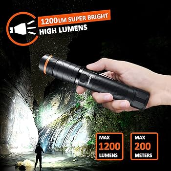 NICRON 870 Plus 懐中電灯 1200ルーメン Amazon.com: NICRON Flashlights,Rechargeable Magnetic LED