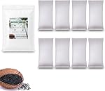 Coconut Shell Charcoal Air Purifying Bags 50g, Removes Odors and Moisture, Nature Fresh Air Purifier Bags, Odor Eliminator for Home, Car, Pets, Bathroom, Basement