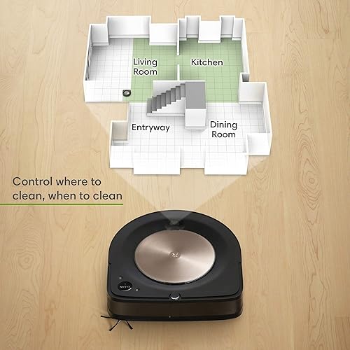 Miniatura 8 de iRobot, Roomba s9+ (9550) - Robot Aspirador con eliminación automática de suciedad, conexión Wi-Fi, mapeo inteligente, potente succión, sistema anti