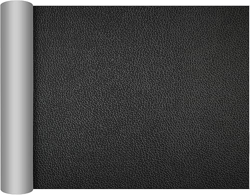 Parche de reparación de cuero de 8.2 x 11 pulgadas, 2 piezas de cinta de reparación autoadhesiva para muebles, sofás, asientos de automóvil, sillas,