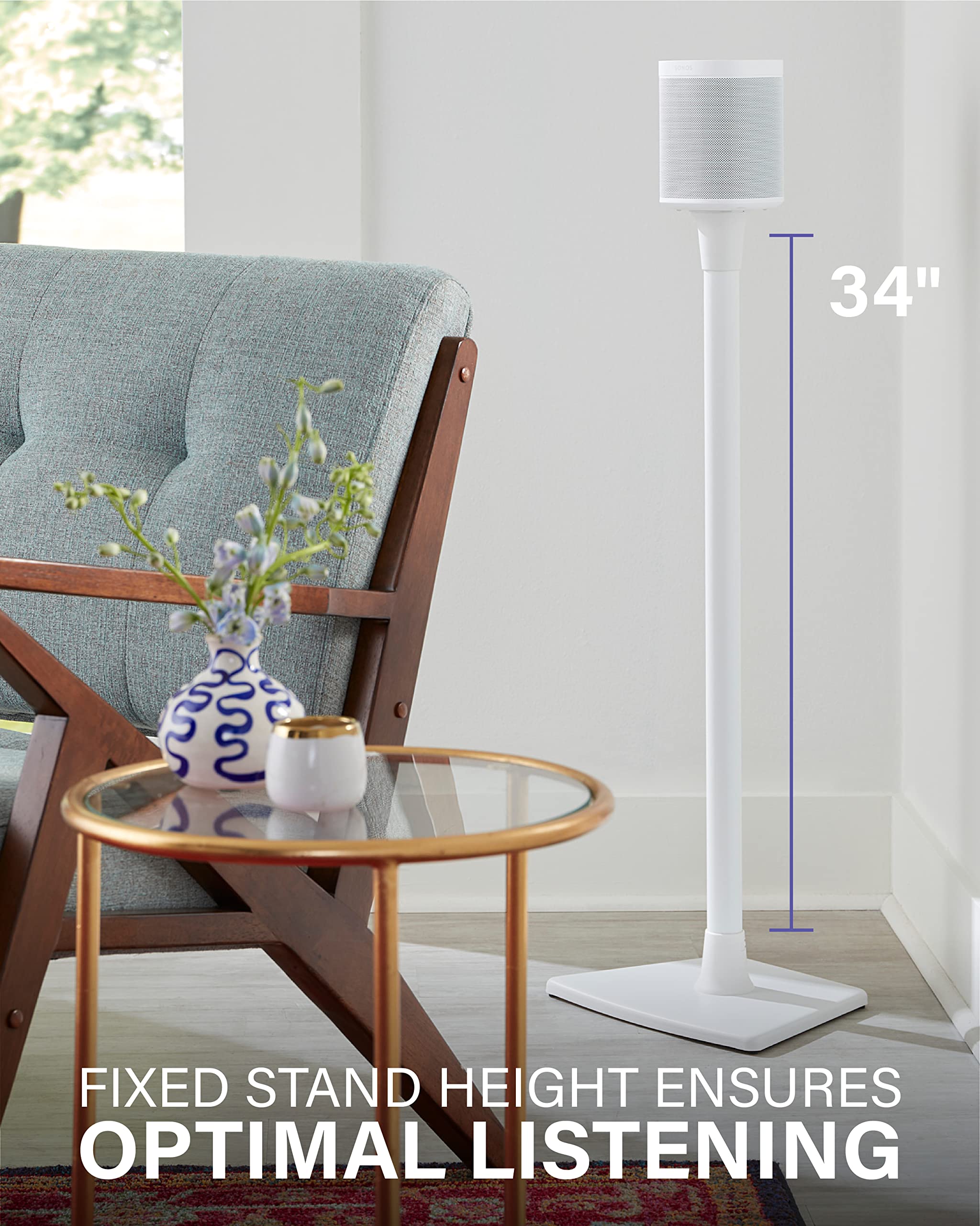Sonos One Stand（Pair） Sonos Speaker Stand Pair for One/One SL | Sonos