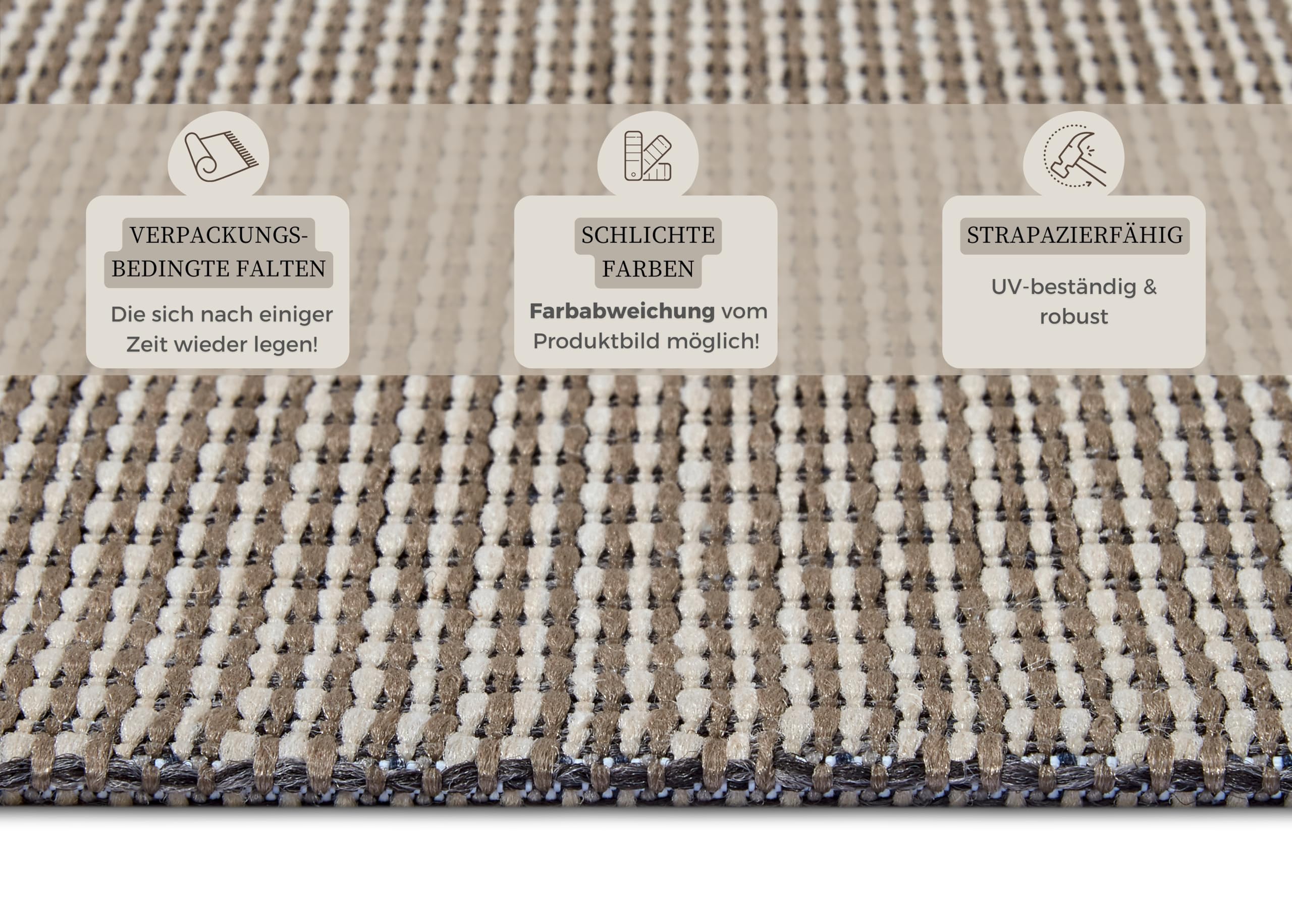 HANSE Home Pure Indoor & Outdoor Rug Weatherproof, Modern Pattern - Image 4