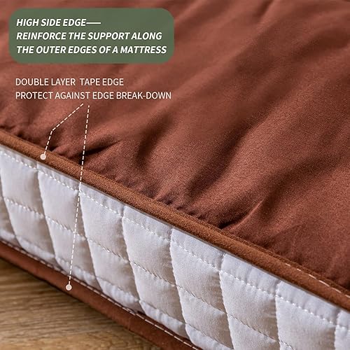 Miniatura 167 de MAXYOYO - Colchón tipo futón japonés, acolchado, para cama, extra grueso, plegable, transpirable, tumbona para el suelo, cama de invitados para Azul