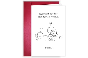 Cheeky Valentine's Day Card: Express Love with a Naughty Twist