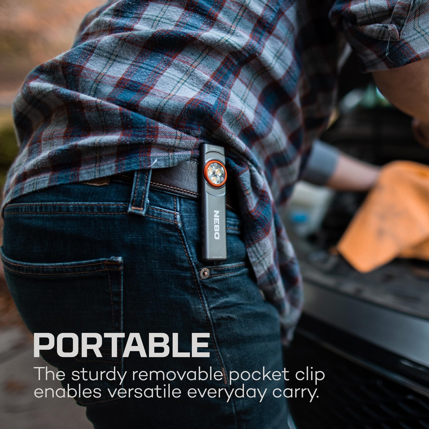 nebo flashlight clip NEBO: Pocket Lights sub_back-to-school Coach leather backpack PRM Color:Solid The adjustable 3x zoom