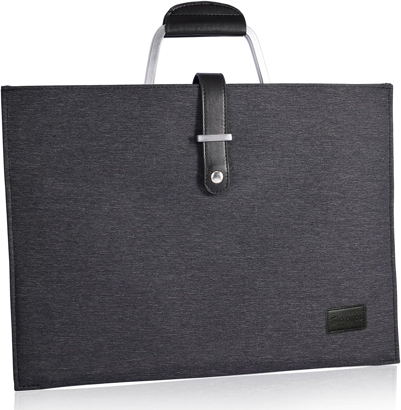 (Upgrade) KLOKOL Laptop Sleeve for 12 Inch Apple MacBook 13 inch MacBook Pro 12.9 Inch iPad Pro（Latest Model）, Ultra Slim Water Resistant Carrying Bag Case with Handles Suitable for Women Men (Gray)