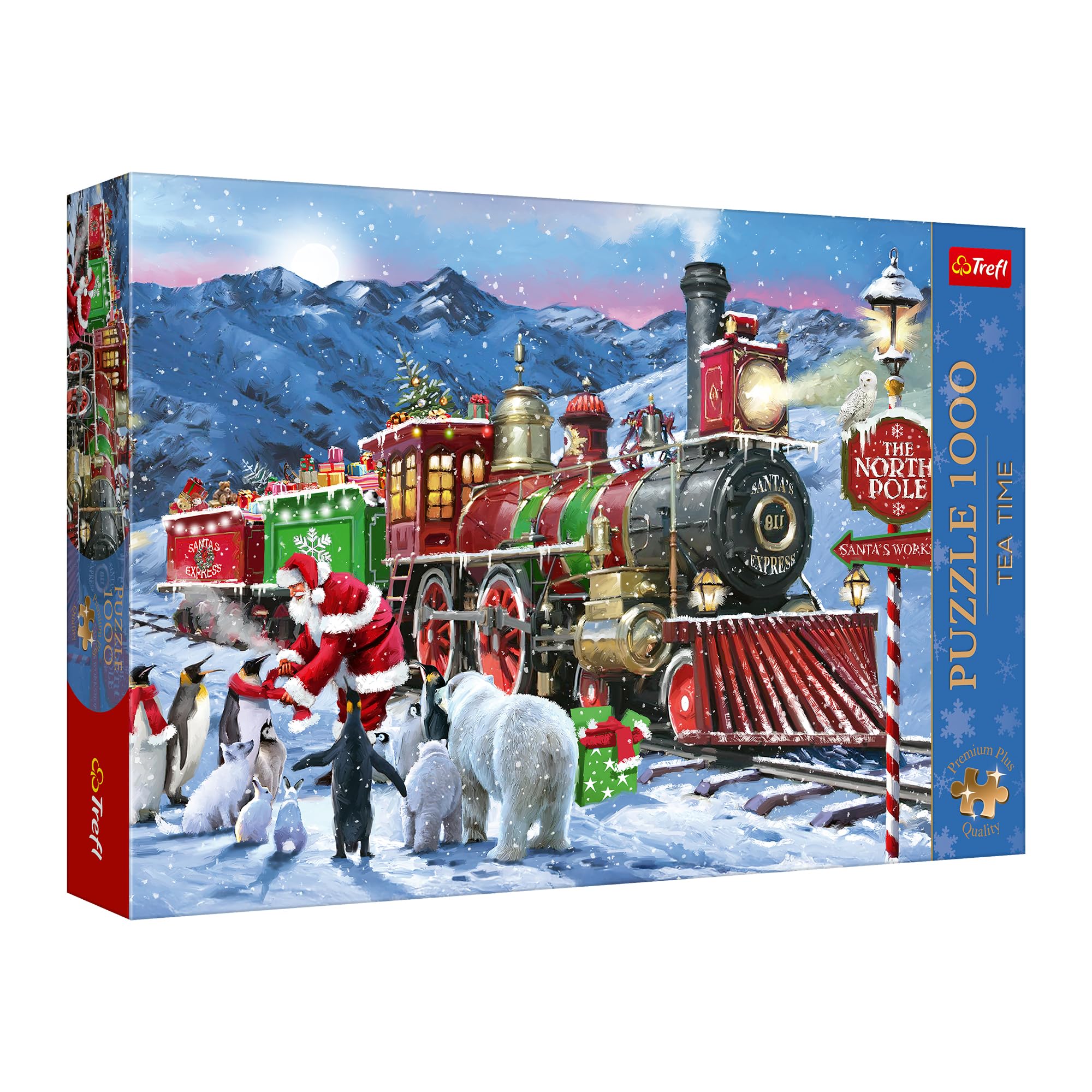 Trefl Premium Plus Quality Puzzle Tea Time: Esibizione Aerea - 1000 Pezzi, Immagine Nostalgica 68x48 Cm, Cartone FSC Per Adulti E Ragazzi 12+