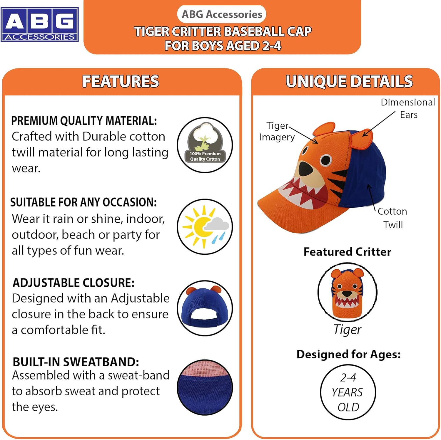 ABG Accessories Boys Baseball - Image 2