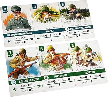 Undaunted: Normandy Board Game by Osprey Games | 2-Player Deck-Building WWII Strategy War Game, Ages 14+ | 45-60 Minute Play Time | Award-Winning Tabletop Wargame