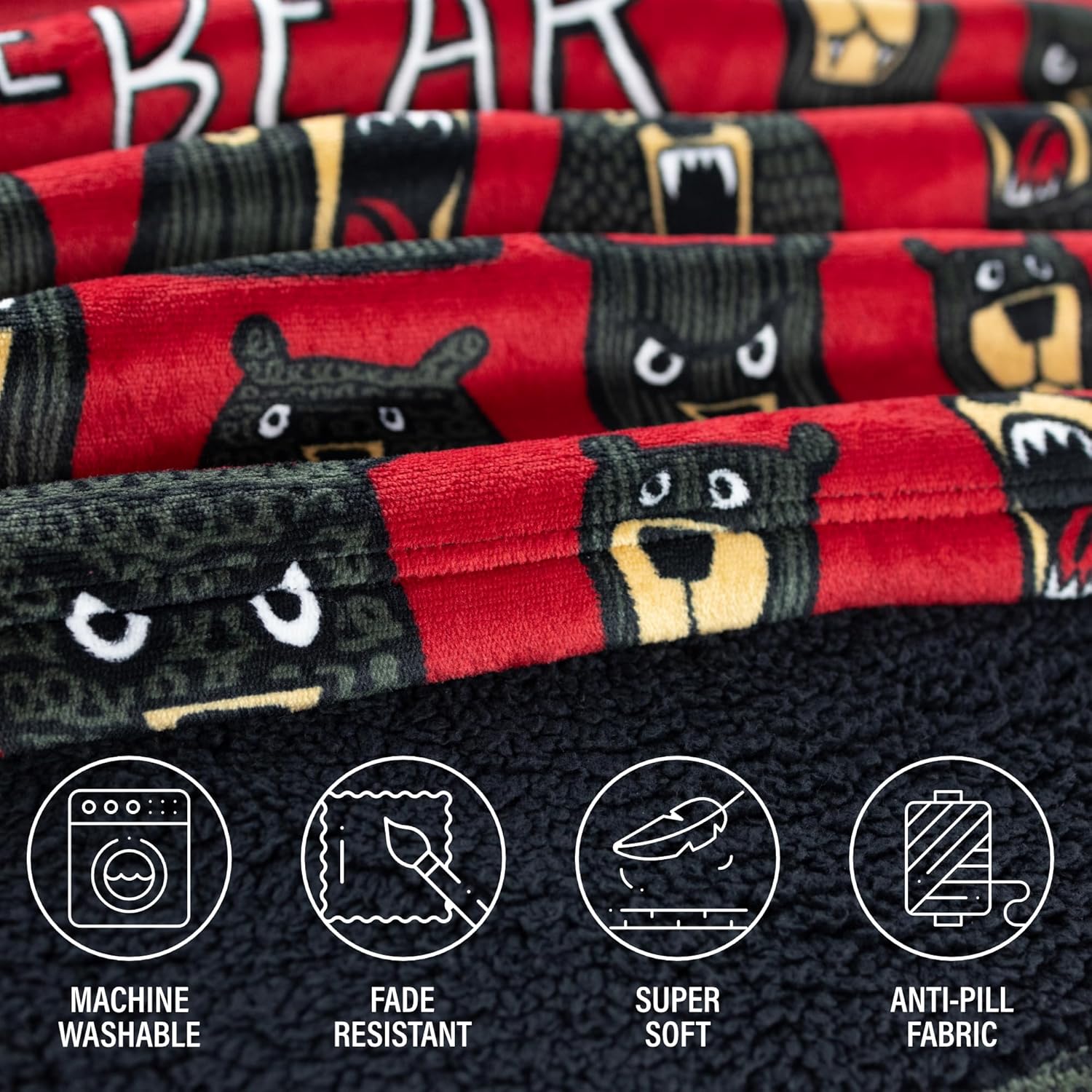 LazyOne Oversized Blanket Hoodie, Oversized Hoodies for Women and Men, One Size Fits All Wearable Blankets - Image 5