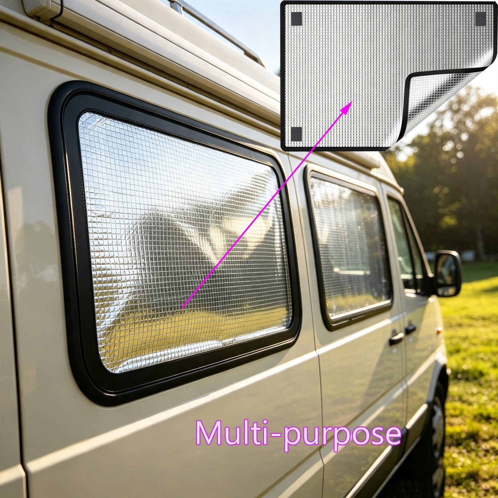 Película De Ventana De Aislamiento De Papel De Aluminio De Doble Cara