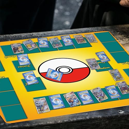Miniatura 3 de Biouai Tapete de juego para juego de cartas intercambiables, alfombrillas de juego cosidas con tubo para juego de cartas con zonas, alfombrillas de