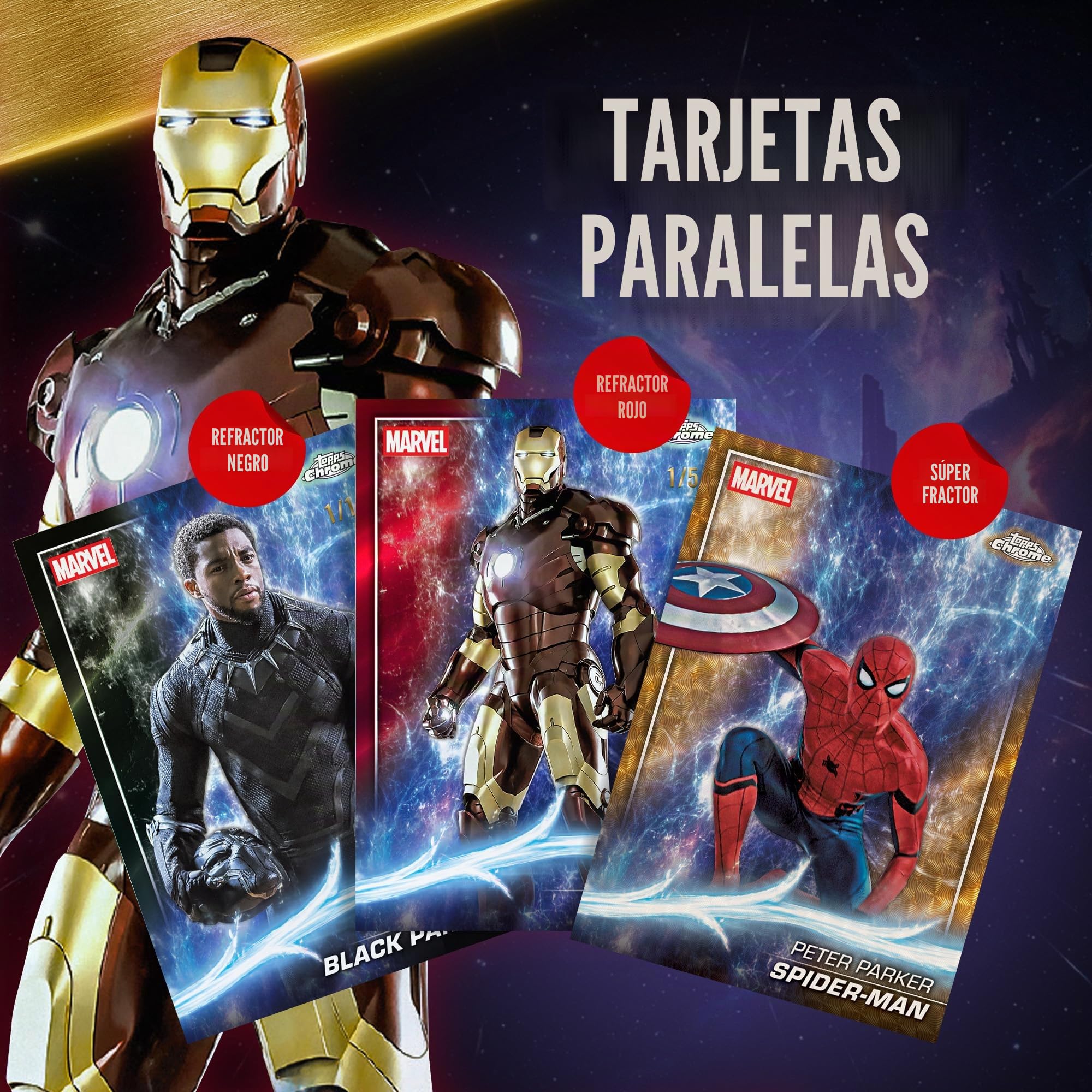 2025 Topps Marvel, Estudios Cromado, Sellado de fábrica, Caja de Valor