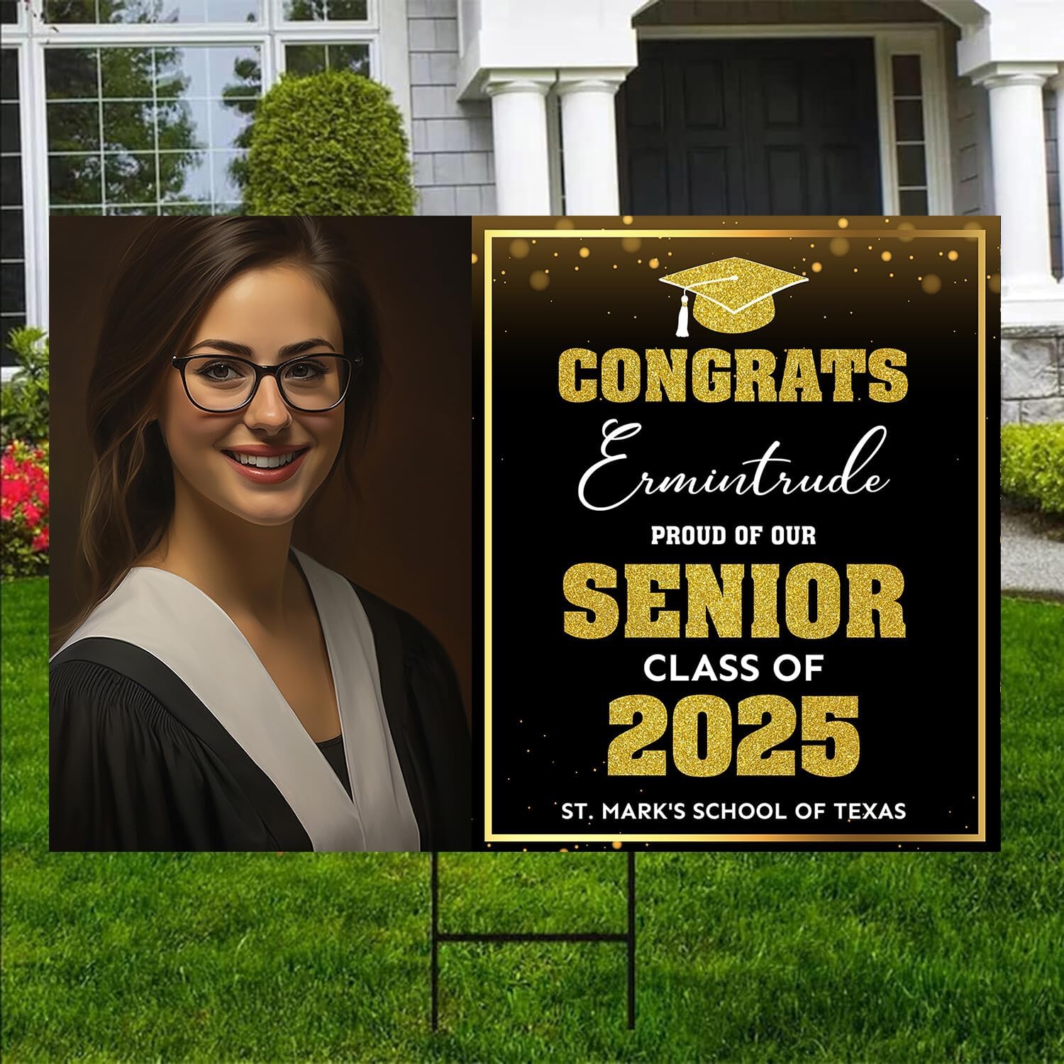 Amazon.com : Graduation Sign 2025 with image, graduation gifts 12