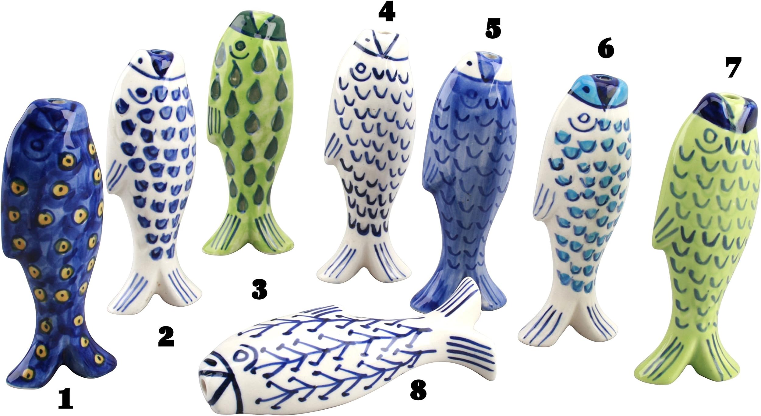 Lovely Things Ceramic FISH light pull - nautical themed bathroom (3)
