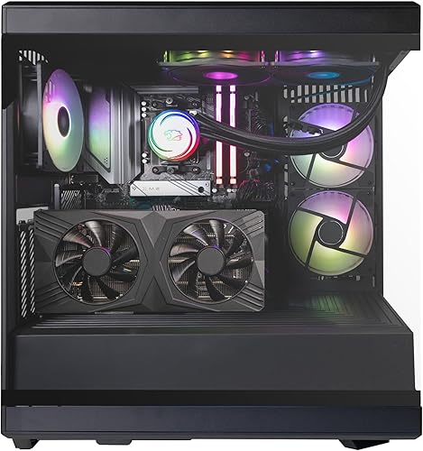 Miniatura 8 de iBUYPOWER Y40BA9N57T01 - Computadora de escritorio negra para juegos Y40 PRO AMD Ryzen 9 7900X, NVIDIA GeForce RTX 5070Ti 16GB GPU, 32GB DDR5 RGB