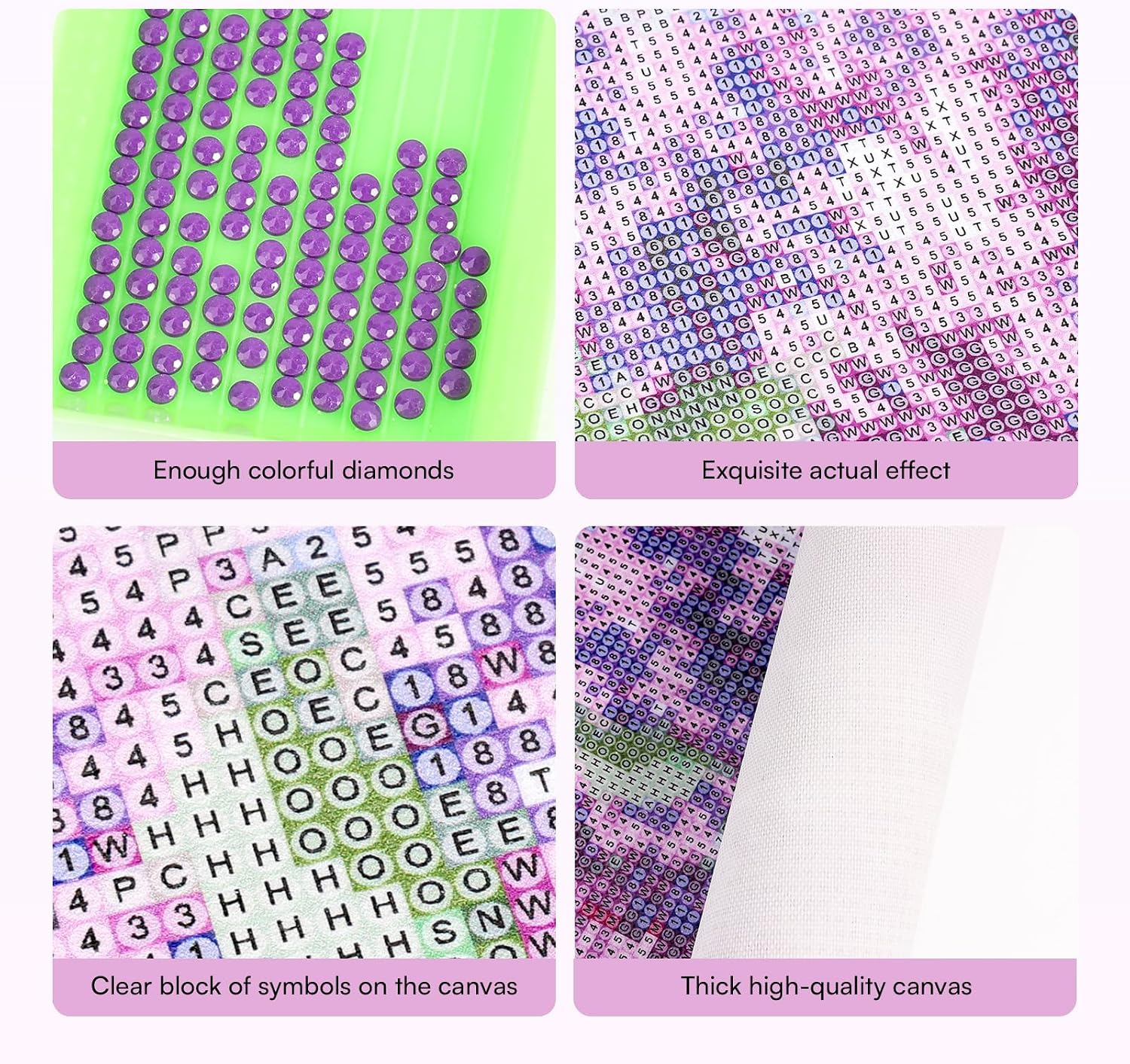 Caydo DIY 5D Diamond Art Painting Kits for Adults Diamond Art by Number Kit for Home Wall Decor(11.8 X 15.7 inch/30 X 40cm)