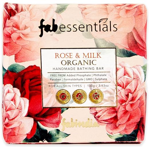 Rose Milk Bar Soap - 100g