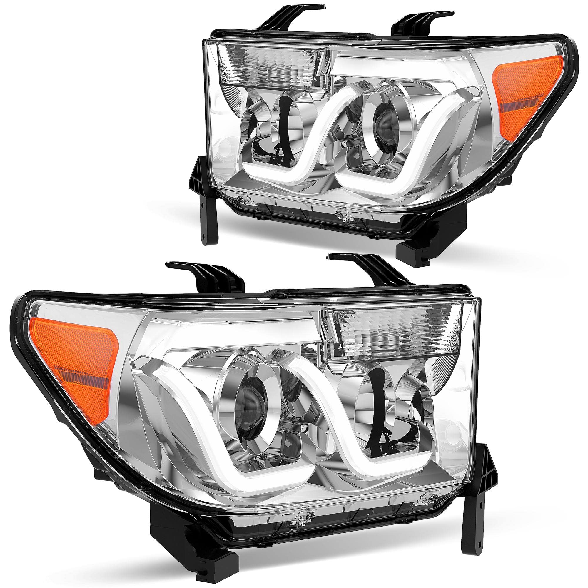 Photo 1 of oEdRo Headlight Assembly Compatible with 2007 2008 2009 2010 2011 2012