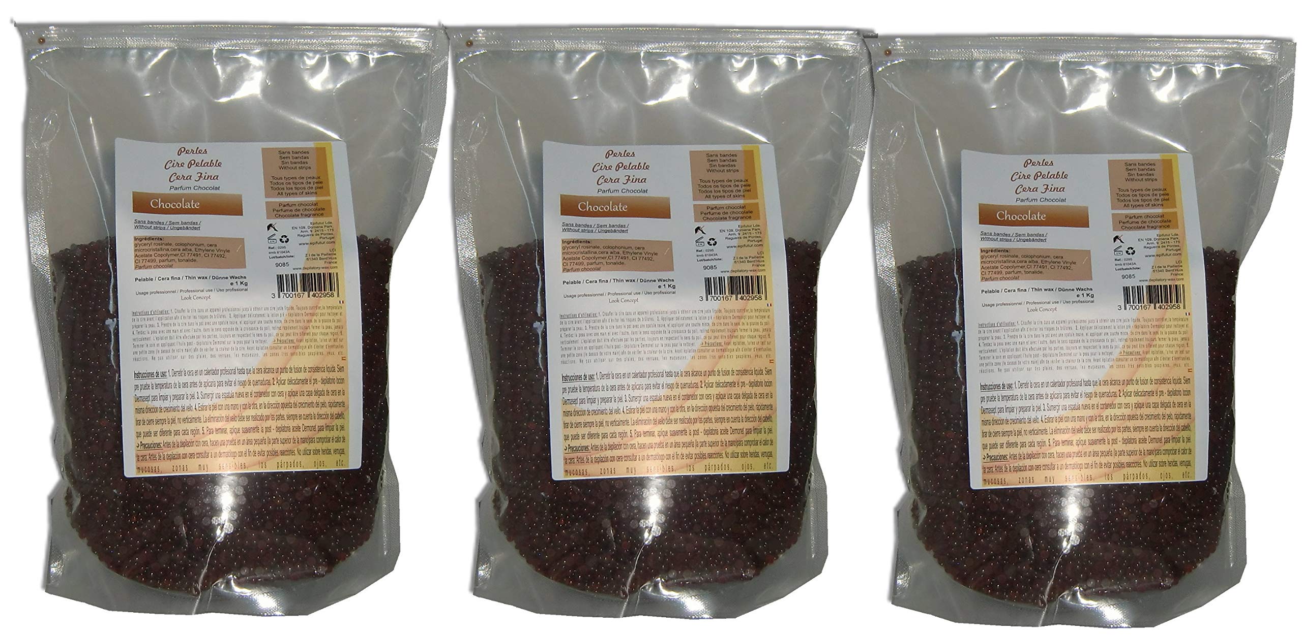 Storepil - 3 kg PELABLE Wosk Perły - Czekolada do depilacji
