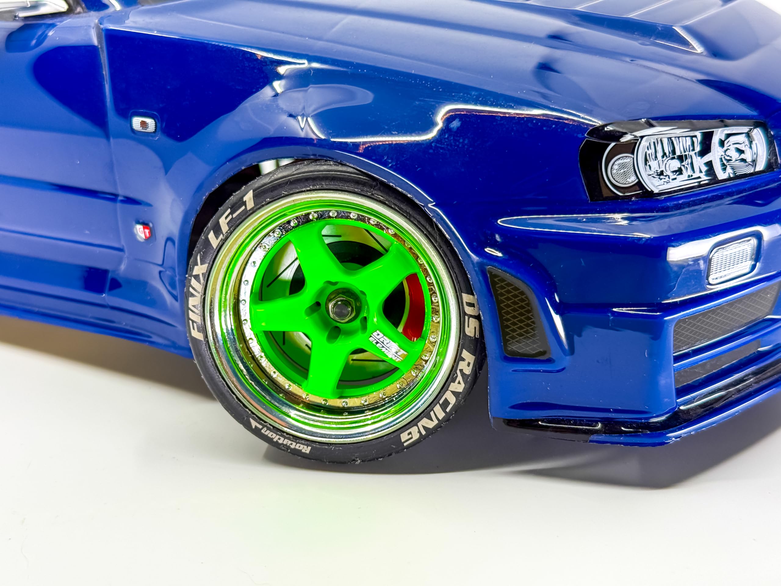 Amazon.com: DS Racing 2PCS 1/10 RC Drift Element Rims Wheels, 5