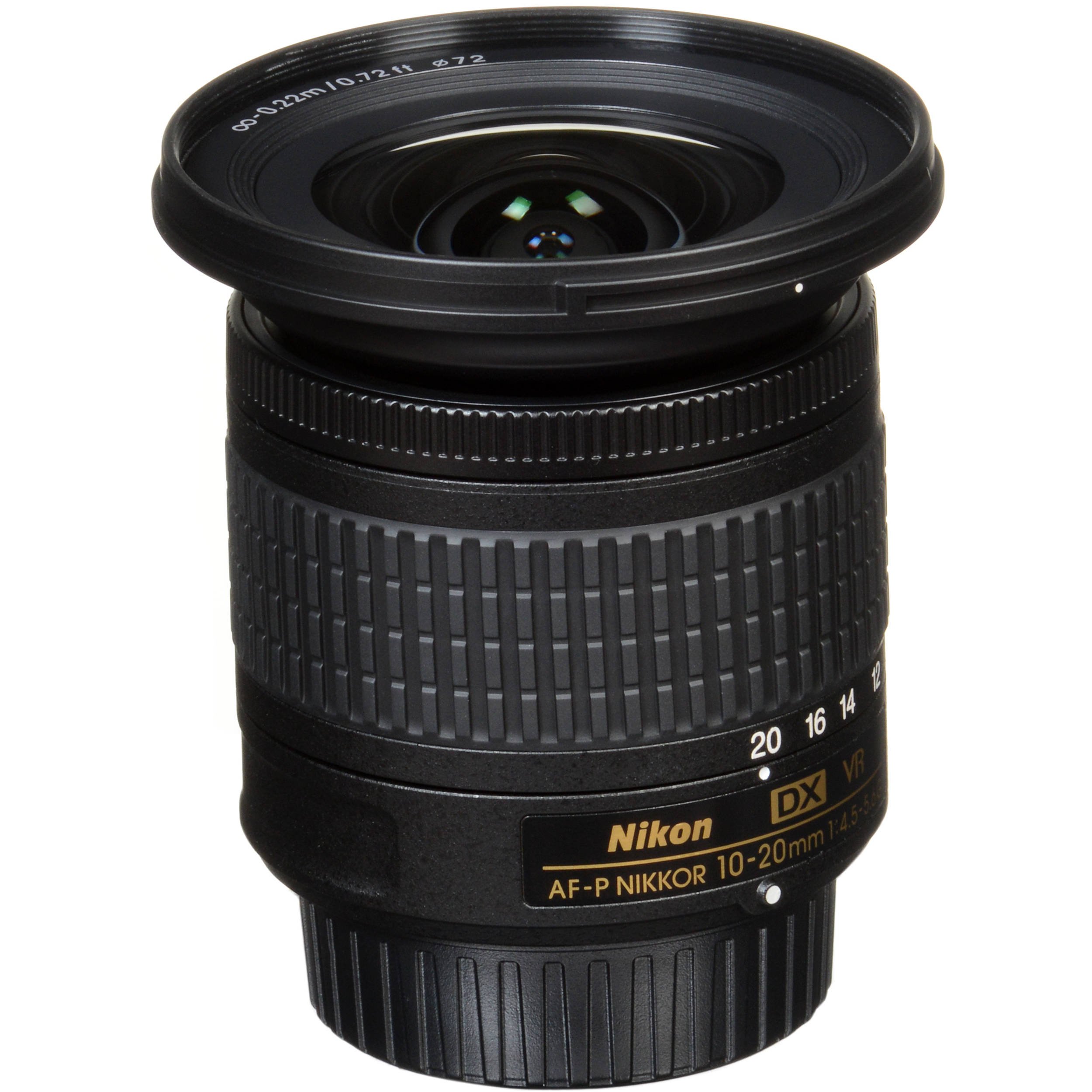 Nikon Weitwinkel-Zoomobjektiv AF-P DX NIKKOR 10–20 mm f/4.5–5.6G VR Nikon DX