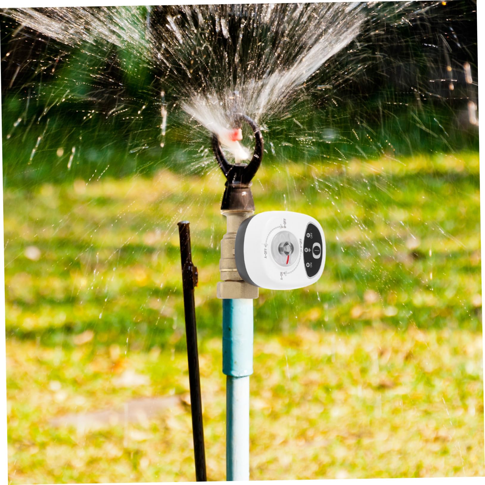 Kisangel Válvula De Agua Inteligente Wifi Herramienta De Corte De Agua Temporizador De Riego Para Jardín Válvula De Bola Automática Controlador De Riego Para Sistema De Jardín