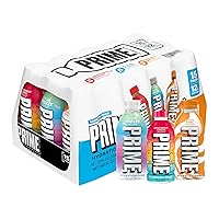 Vista 12 de PRIME Hydration VARIETY - Bebidas deportivas, electrolitos mejorados para reponer líquidos, 177 mg de BCAAs, vitaminas B, antioxidantes, bajo