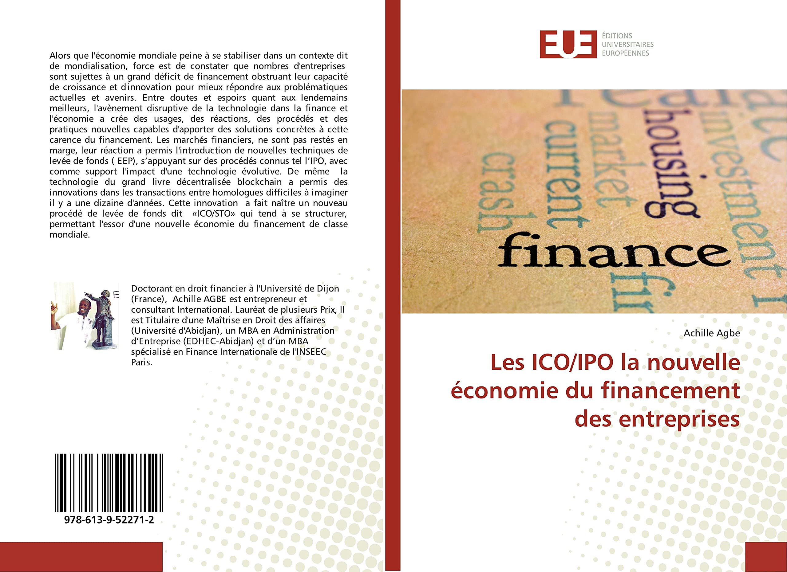 Amazon.fr - Les ICO/IPO la nouvelle économie du financement des entreprises  - Agbe, Achille - Livres