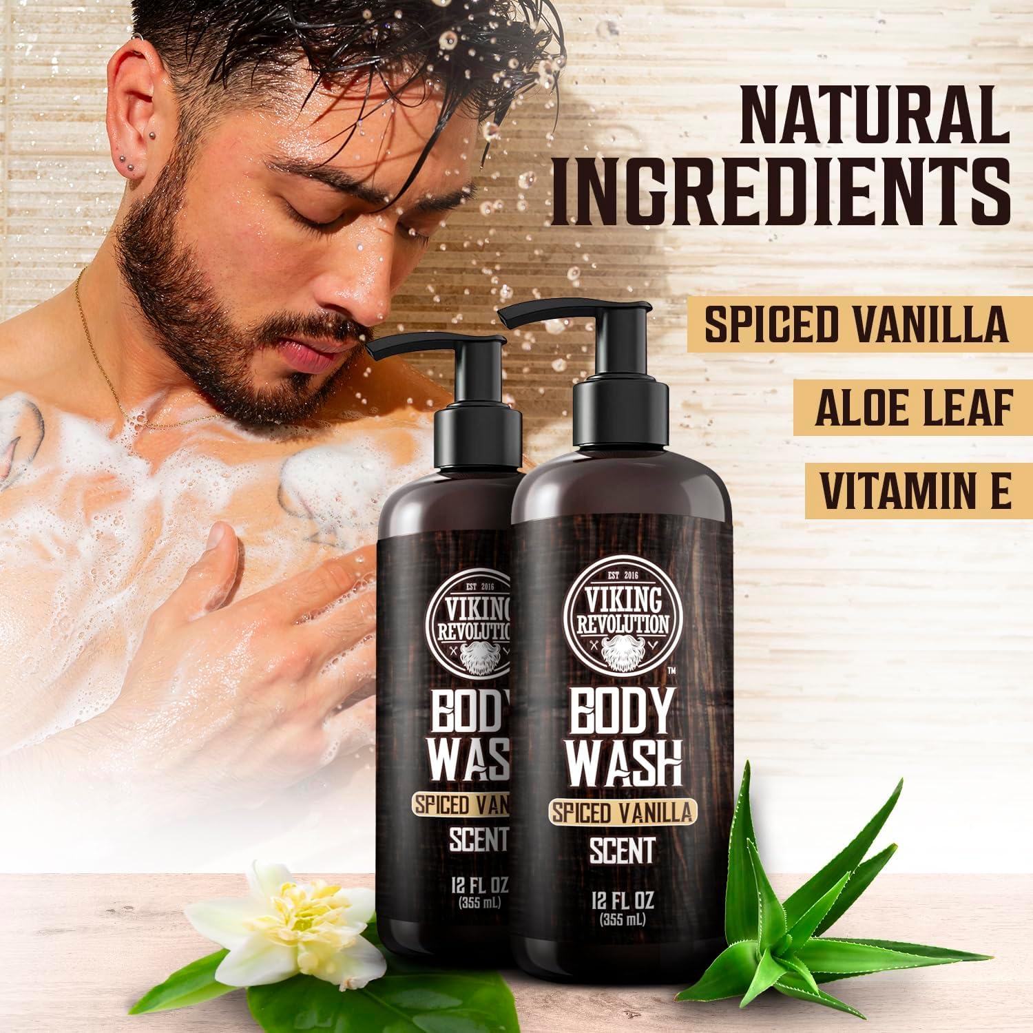 Viking Revolution Men's Body Wash