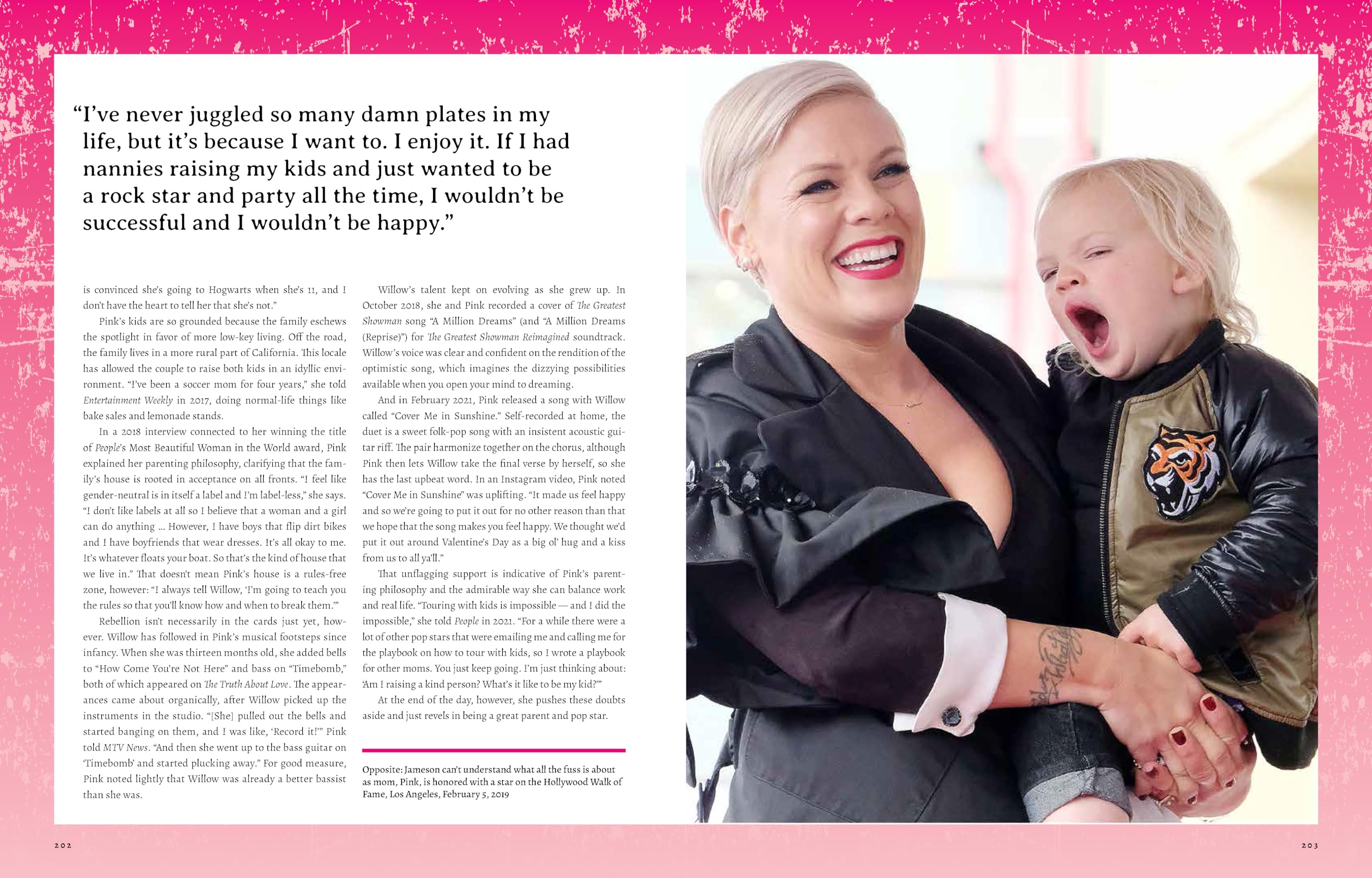 Pink: Raise Your Glass