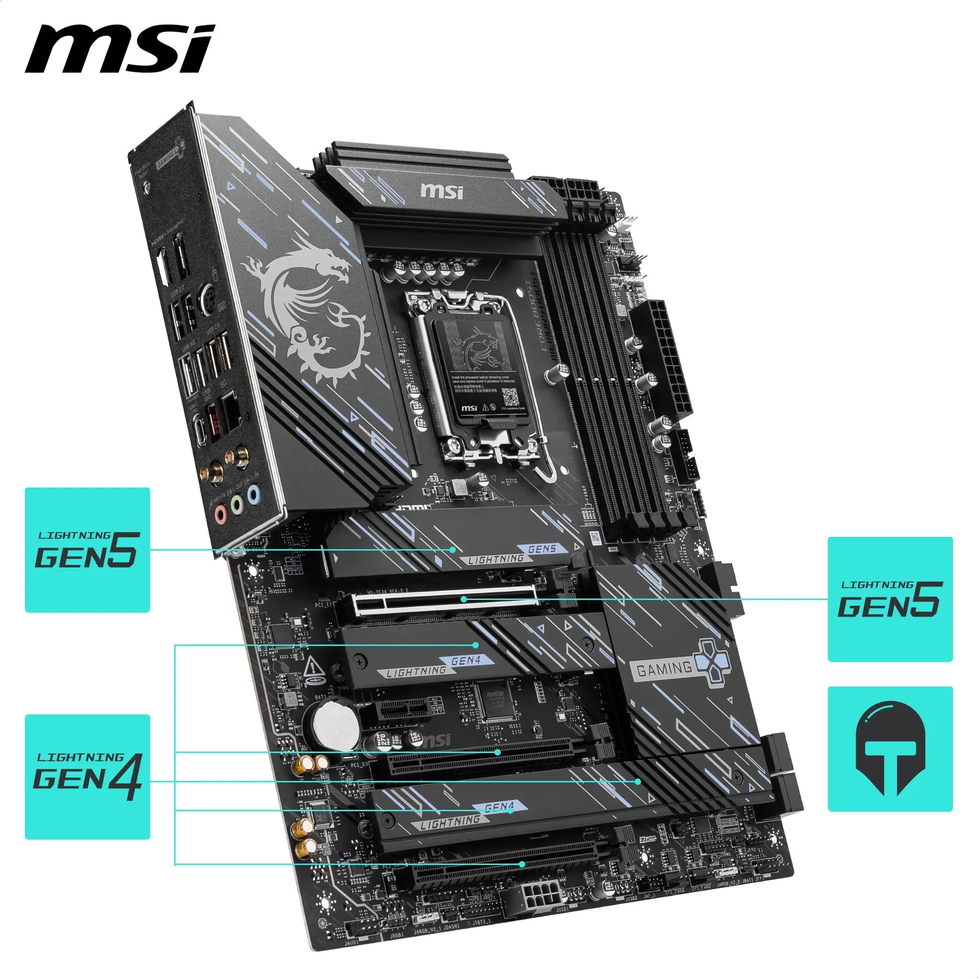 Amazon.com: Z890 Gaming Plus WIFI6E Motherboard, ATX-Supports