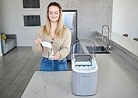 Vista 16 de Frigidaire EFIC118-SILVER-KL Máquina para hacer hielo, encimera compacta, plata